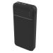 PLATINET POWER BANK 20000mAh Polymer ABS Texture Black