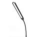PLATINET stojací lampa SIGNUS 10W 84 LED 500 lumenů, černá, výška 150cm