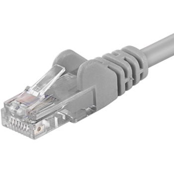 Premiumcord Patch kabel CAT6a S-FTP, RJ45-RJ45, AWG 26/7 2m šedá