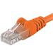Premiumcord Patch kabel CAT6a S-FTP, RJ45-RJ45, AWG 26/7 7m oranžová