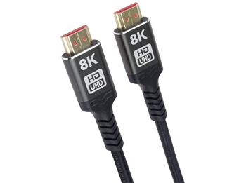 PremiumCord ULTRA HDMI 2.1 High Speed + Ethernet kabel 8K@60Hz,zlacené 5m