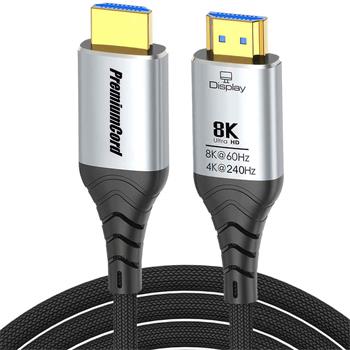 PremiumCord Ultra High Speed HDMI 2.1 optický fiber kabel 8K@60Hz,zlacené 20m