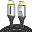 PremiumCord Ultra High Speed HDMI 2.1 optický fiber kabel 8K@60Hz,zlacené 20m