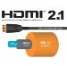 PremiumCord Ultra High Speed HDMI 2.1 optický kabel 8K@60Hz 4K@120Hz 30m zlacený