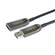PremiumCord USB 3.0 prodlužovací optický AOC kabel A/Male - A/Female 10m