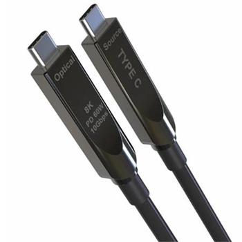 PremiumCord USB-C kabel GEN2 AOC DP1.4 video rozlišení 8K@60Hz a 4K@144Hz 10Gbps 5m