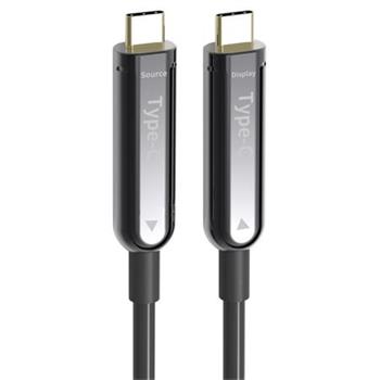 PremiumCord USB-C optický fiber video AOC kabel rozlišení 4K@60Hz 1080p délka:10m