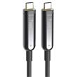 PremiumCord USB-C optický fiber video AOC kabel rozlišení 4K@60Hz 1080p délka:10m