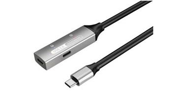 PremiumCord USB-C repeater a prodlužovací kabel Male-Female, 5Gbps Aluminium 5m