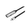 PremiumCord USB-C repeater a prodlužovací kabel Male-Female, 5Gbps Aluminium 5m