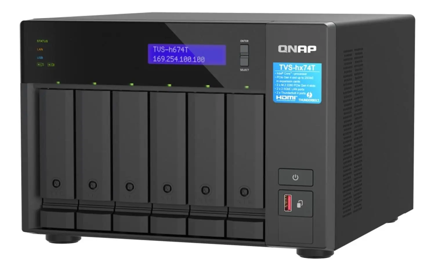 QNAP NAS TVS-h674T-i5-32G