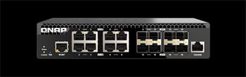 QNAP řízený switch QSW-M3216R-8S8T (8x 10GbE porty + 8x 10G SFP+ porty, poloviční šířka)