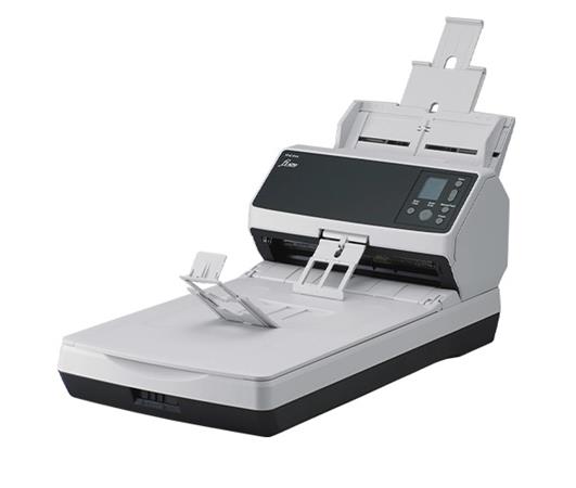 Ricoh fi-8290, A4, color, duplex, 180ipm v barvě 300dpi, ADF 100 + A4 ploché lože (flatbed), USB 3.2 + RJ-45, ultrazvuk