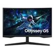 SAMSUNG MT LED LCD Gaming Monitor 27" Odyssey G55C zakřivený,VA,1ms,165Hz,2560x1440,300cd/m2,HDMI,DP,Tilt, VESA