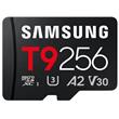 Samsung T9/Micro SDXC/256GB/UHS-I U3 / Class 10/+ Adaptér/Černá + Adaptér