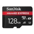 SanDisk Express microSD Card 128GB, Up to 880MB/s Read, Up to 480MB/s Write, 100MB/s Sustained Write, U3, C10