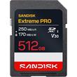SanDisk Extreme Pro SD UHS-I 512GB SD 250MB/s(R) / 170MB/s(W)