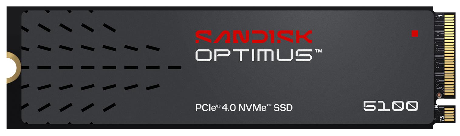 SANDISK OPTIMUS 5100 SSD NVMe 4TB PCIe, Gen4, (R:6900, W:6700MB/s)