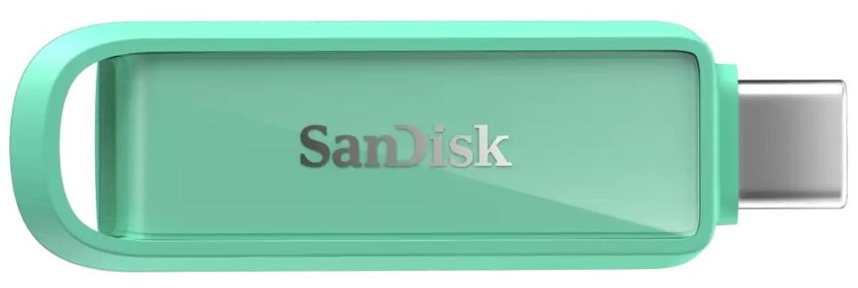 SanDisk Phone Drive Flash Disk 512GB USB-C, zelený