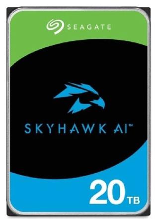 Seagate SkyHawk AI HDD, 20TB, SATAIII, 256MB cache, 7.200RPM