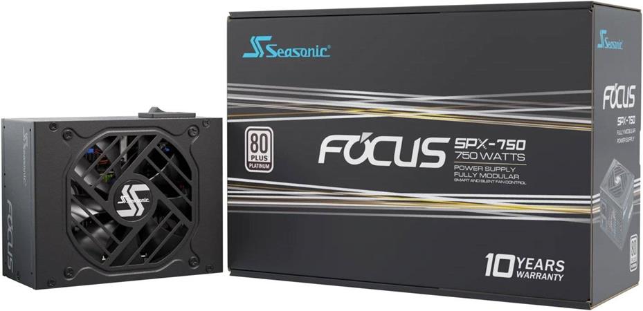 SEASONIC zdroj 750W FOCUS SPX-650, SFX, 80+ Platinum