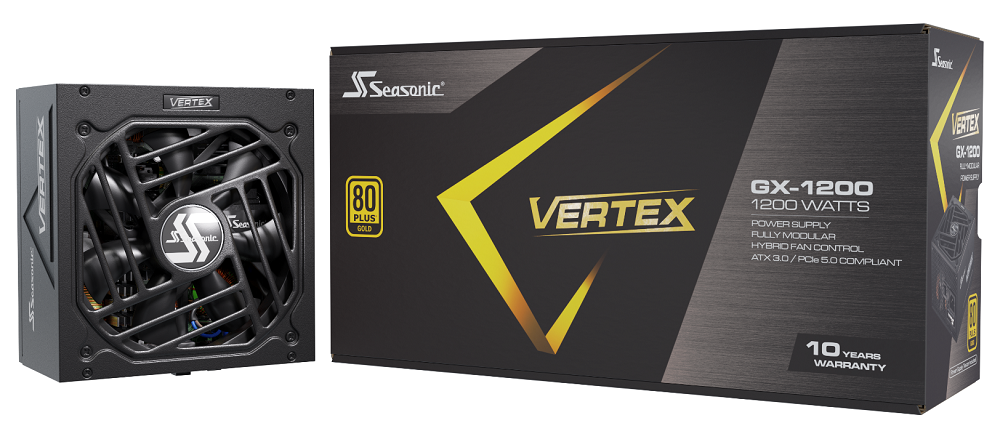 SEASONIC zdroj VERTEX GX-1200, 1200W, 80+ Gold