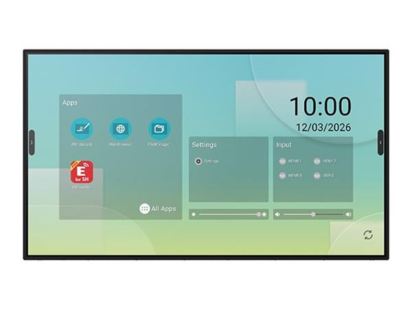 SHARP PN-LB753-WIFI 75" LB-Series Interactive Display, UHD, 500 cd/m2, 40 touch points, OPS Slot, USB-C, HDMI-out