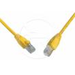 Solarix Patch kabel CAT5E SFTP PVC 3m žlutý snag-proof C5E-315YE-3MB