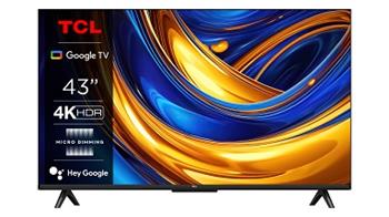 TCL 43P655 SMART TV 43" LED/4K UHD/Direct LED/3xHDMI/USB/LAN/GoogleTV