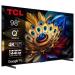 TCL 98C655 SMART TV 98" QLED/4K UHD/Direct LED/4xHDMI/2xUSB/LAN/GoogleTV