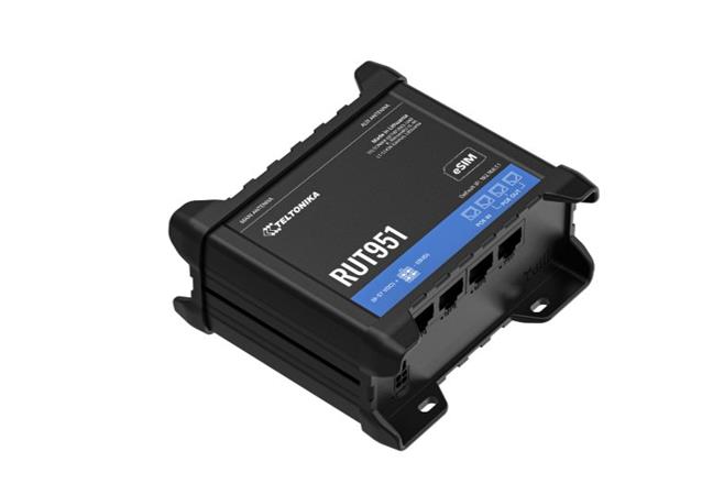 Teltonika RUT951 PoE+ Průmyslový Mobilní Router s eSIM a PoE+ (bez zdroje)