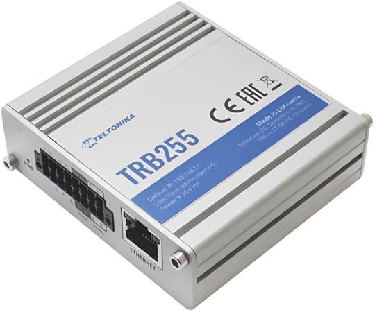 Teltonika TRB255 Průmyslový LTE-M1/NB-IoT Gateway Router, GPS, I/O, RS232 a RS485
