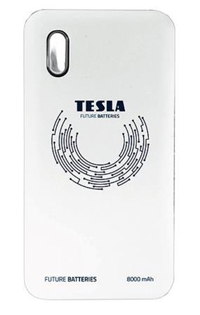 Tesla QI 10 Wireless White, powerbanka 8000 mAh