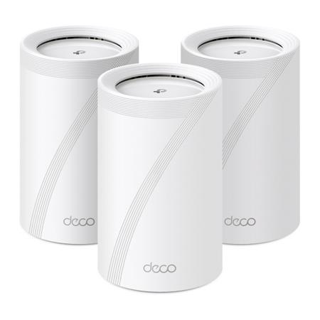 TP-Link Deco BE65-POE(3-pack) BE9300 Třípásmový systém Mesh WiFi 7 pro celou domácnost, 4x 2.5GLAN, USB, 2,4/5/6GHz