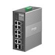 TP-Link IES210GPP Omada 10portový gigabitový průmyslový Easy Managed switch se 6 porty PoE+ a 2 porty PoE++
