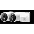 TP-Link Tapo C400S2 - 2x Tapo C400, 1x Tapo H200 - Inteligentní bezdrátový bezpečnostní kamerový systém (bateriové napájení)