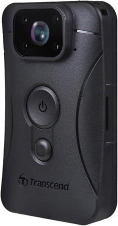 Transcend DrivePro Body 10D osobní kamera, Full HD 1080p, infra LED, 64GB karta, microSD slot, USB C, IPX4, černá