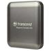 Transcend ESD420C 1TB, USB 20Gbps Type C, Externí odolný SSD disk (3D NAND flash), 2000MB/R, 2000MB/W, Magsafe, šedý