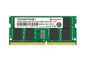 Transcend paměť 16GB Industrial SODIMM DDR4 2666 2Rx8 1Gx8 CL19 1.2V