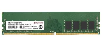 Transcend paměť 8GB DDR4 2666 U-DIMM 1Rx8 1Gx8 CL1