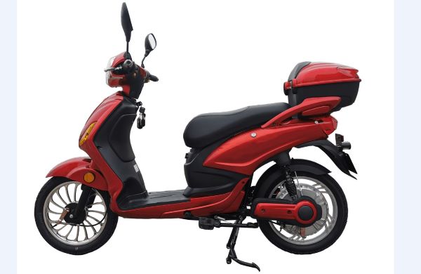 ViaGo Riga leskle černá, 500W (1000W), 25Km/h (40Km/h), dojezd 50Km, bez baterie 48V/20Ah, bez nutnosti SPZ a ŘP