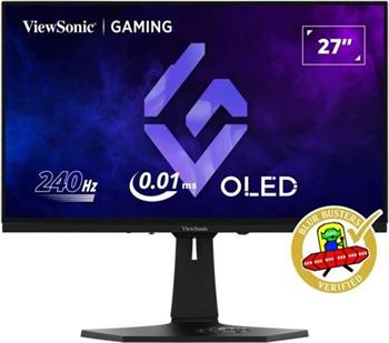 Viewsonic XG272-2K-OLED 27" 2K QHD OLED 2560x1440/450cd/0,02ms/240Hz/2xHDMI/DP/USB-C/USB-A,B/VESA/Repro