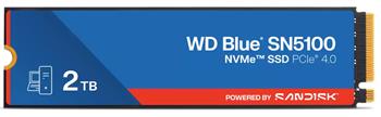 WD BLUE SSD NVMe 2TB WDS200T5B0E PCIe SN5100, Gen4, (R:7100, W:6700MB/s)