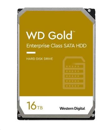 WD GOLD WD161KRYZ 16TB SATA/ 6Gb/s 512MB cache 7200 ot.