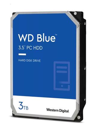 WD HDD 3TB WD30EZAZ Blue 256MB SATAIII 5400rpm