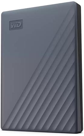 WD My Passport Portable 6TB Ext. USB3.2/USB-C Silicon Grey
