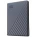 WD My Passport Portable 6TB Ext. USB3.2/USB-C Silicon Grey