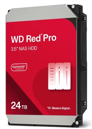 WD RED Pro NAS WD240KFGX 24TB SATAIII/600 512MB cache, 287 MB/s, CMR