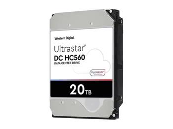 WD Ultrastar® HDD 20TB (WUH722020BLE6L4) DC HC560 3.5in 26.1MM 512MB 7200RPM SATA ULTRA 512E SE NP3