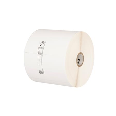 Zebra Label, Polypropylene, 102x102mm; Thermal Transfer, POLYPRO 4000T MATTE, Permanent Adhesive, 76mm Core 2/Box